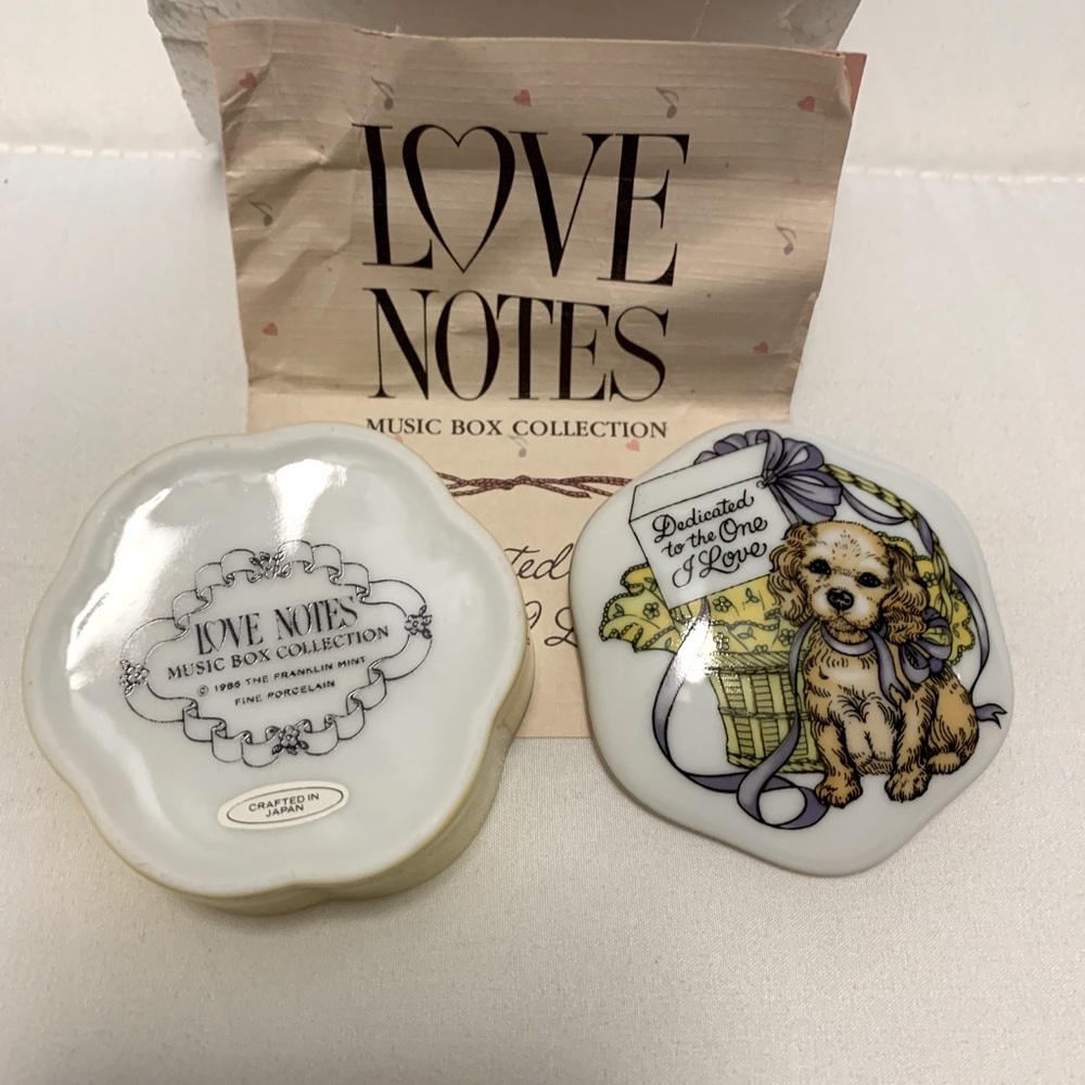 Franklin Mint "Dedicated to the One I Love"